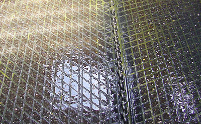 Opruwen : visgraat profiel